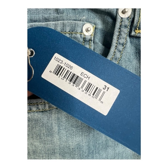 Daily Blue MOOD in Echo Wash Rigid Relaxed Straight Leg Denim Jean AG NEW $313 - Picture 6 of 16